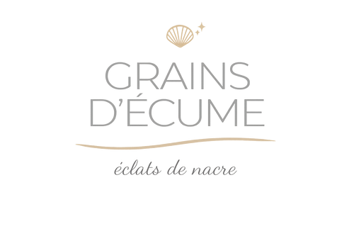 Grains d écume -eclats de nacre-